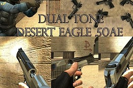 Dual Tone Desert Eagle .50AE