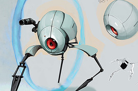 Portal 2 Concept Arts