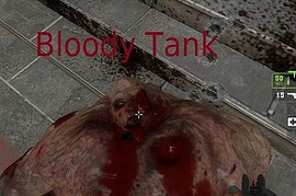 Bloody tank