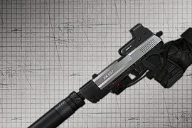 Stealthy 9mm Pistol