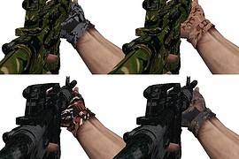 Camo Gloves [12-PACK]