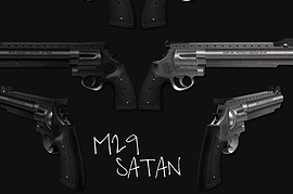 M29 Satan Revolver With W models!