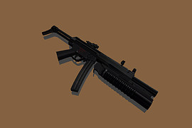 HK MP5 with collimator