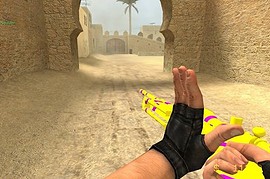 yellow purple awp