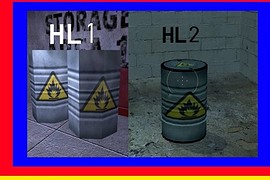 hl1 like explosive barrel