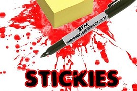 Zombie Bait Stickies