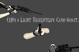Cr0m's Light TigerStripe Camo Scout