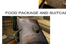 Food Package and Suitcase
