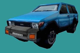 HD Nissan Pathfinder LowPoly - By Netdenn.