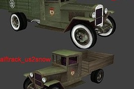 Soviet_ZIS-5_rep.Armygreen,Halftrack+(LOD)