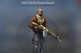 AK-47 Knife Royal Guard