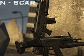 FN SCAR + Optic