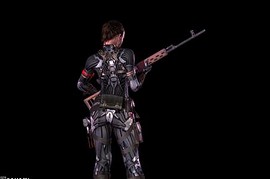 Sheva in Crysis nanosuit