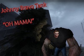 Johnny Bravo Tank Skin
