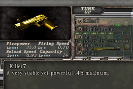 A>> Desert Eagle Gold [Killer 7]