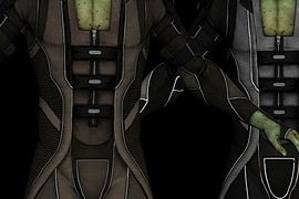 Thane Default and Loyalty Armor HD