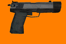 HL2 Pistol + Black DSS Skin + HEV 4