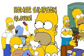 Happy_Camperґs_Homer_Simpson_Gloves