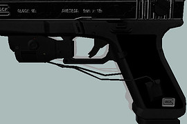 Glock 17 Black Reskin by HoLTi