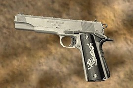 Silver M1911