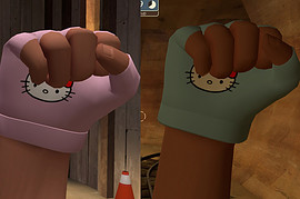 Hellow Kitty Heavy Fists