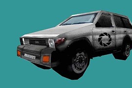 HD Nissan Pathfinder LowPoly - By Netdenn.