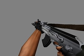 AK-74M со штыком