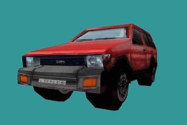 HD Nissan Pathfinder LowPoly - By Netdenn.