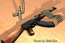 Ak_for_M4_Fixed_Silencer_