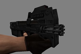 FN P90 Minigun