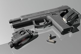 HK Mark23 SOCOM pistol replecament