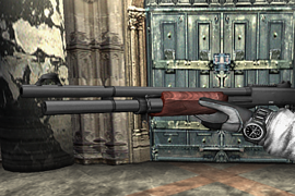A>> Pump Wood (Shotgun)