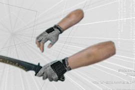 Grey Gloves (high detail)