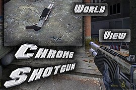 Chrome Skin Shotgun