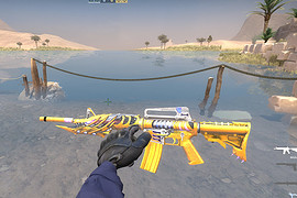 M4A1-S Born Beast Imperial Gold