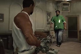 CJ and Big Smoke from GTA San Andreas