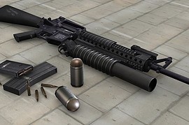 Twinke's M16A4 W M203