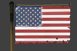 American Buff Banner Flag