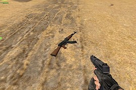 Wannabe s AK47 with Default Anims