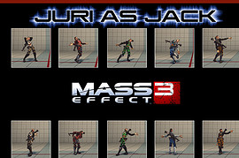Juri as Jack (Mass Effect 3)