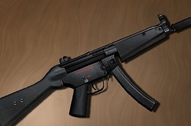 MP5A4 silenced