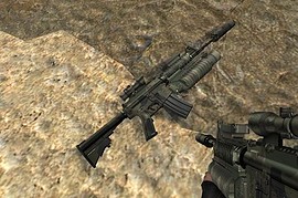 Anti-vision_M4_SOPMOD_-_woodland_camo