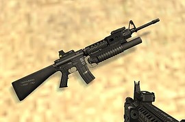 Tactical M16A4 For AUG