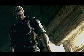 Wesker in RE1 S.T.A.R.S. suit