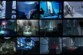 Portal 2 Concept Arts