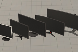 PC Monitors (pack)