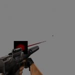 Black TMP With Laser Sight