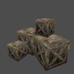 Crates indoor