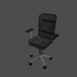 blackmesachair