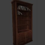 Шкаф с книгами